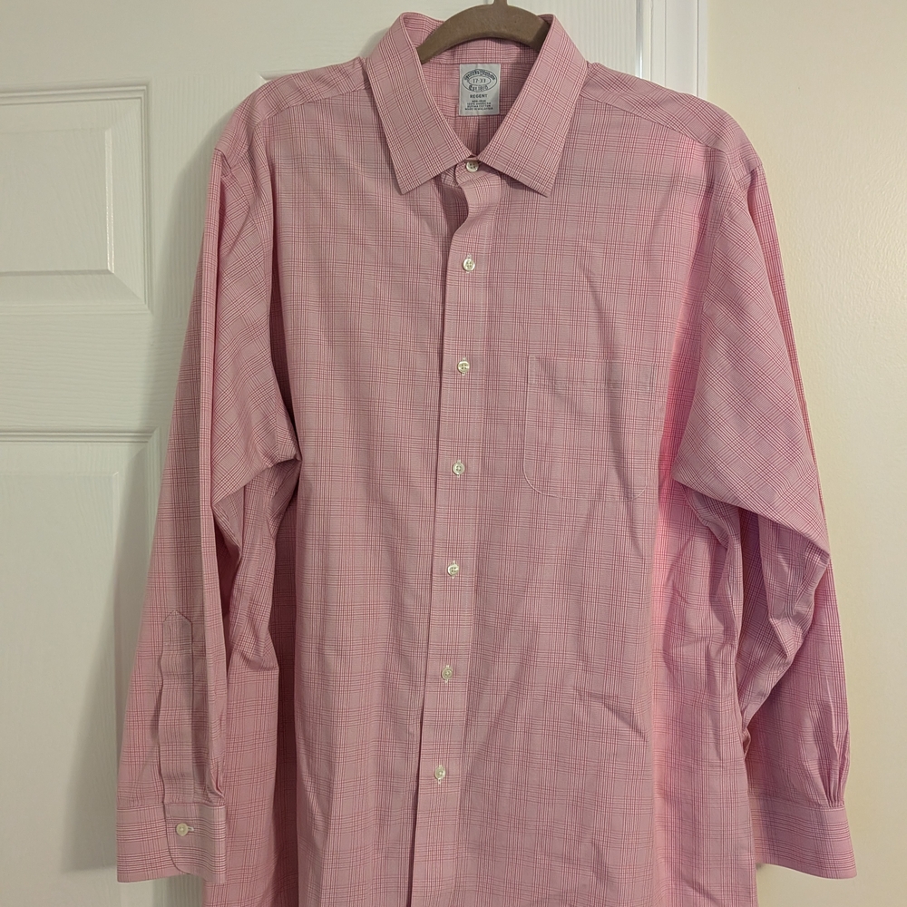 Brooks Brothers Light Pink Dress Shirt